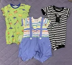 【最終価格】 ロンパース まとめ売り 60～80ｃｍ 3枚セット