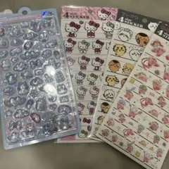 ボンボンドロップシール　うさぎ　正規品　4サイズステッカー　キティー　ちいかわ