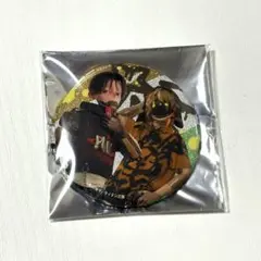 銀河特急ミルキーサブウェイ グリッター缶バッジ マックス＆カート