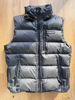 RLX ラルフローレン ブラック ダウンベスト フード付き