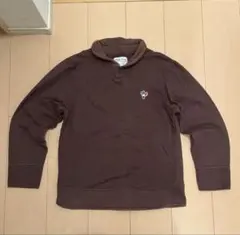 90s スウェット 古着 ヴィンテージ フェード ブラウン トレーナー
