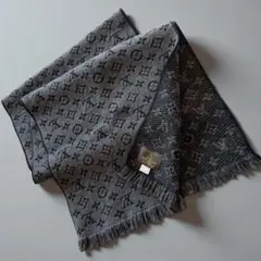 美品✨ルイヴィトン　モノグラム クラシック アントラシット エシャルプ マフラー