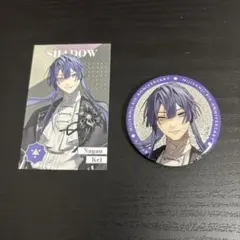 にじさんじ 8th Anniversary 長尾景 チェキ 缶バッジ