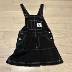 REP VALENTINO ブラック フレアオーバーオールのサムネイル