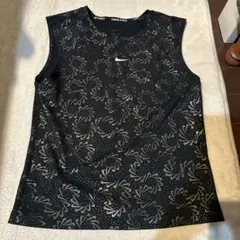 Nike Pro DRI-FIT 花柄ノースリーブ S