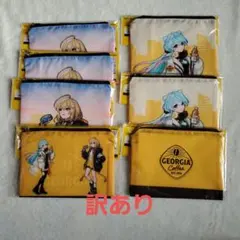 【新品】ジョージア モンスターストライク オリジナルフラットポーチ　モンスト