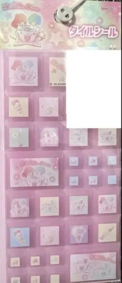 キキララ　タイルシール　サンリオ