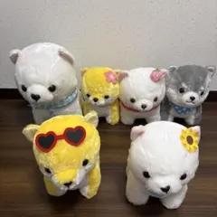 AMUSE 豆しば三兄弟 BIGぬいぐるみ みんなで寝そべり - メルカリ