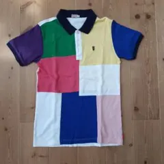 MIKI HOUSE MENS ミキハウス ポロシャツ 日本製マルチカラー