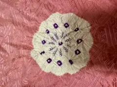 正絹 絞り 輪出し帯揚げ サーモンピンク 花絞り 和装小物 訪問着 付下げ