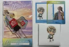 にじさんじ HEROES 海の家くじ 緋八マナ アクスタ 缶バッジ セット