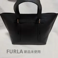 新品未使用　FURLA トートバッグ　ハンドバッグ　黒のサムネイル