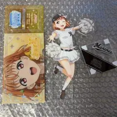 ラブライブ Aqours 千歌 レプリカチケット アクリルスタンド　千葉ロッテ