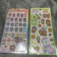うるちゅるポップシール 平成はっぴーフォン もんちっち