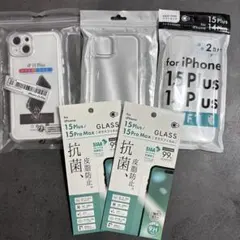 iPhone15プラス/15プロマックスケースセット