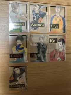 ハイキュー!! トレーディングクリアカードセット