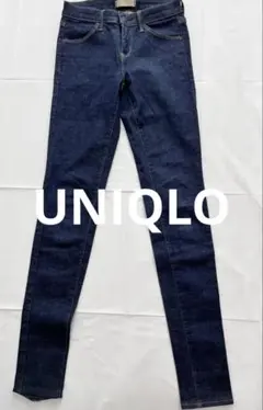 UNIQLO スキニーデニム ダークブルー