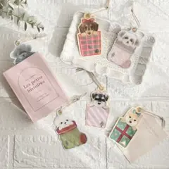 ハンドメイド　ペパーオーナメント　わんちゃんセット