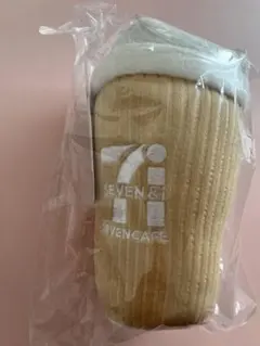 セブンイレブン ハッピーくじ B賞 セブンカフェ ぬいぐるみチャーム　ベージュ