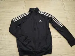 adidas ジャージ 黒 ジュニア 150 アディダス