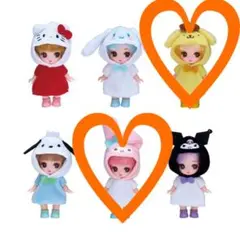 ぷちリカちゃん サンリオ　マイメロ　ポムポムプリン