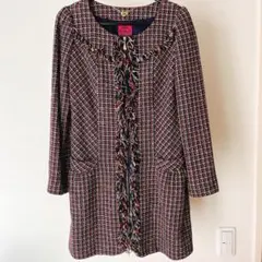 （サンプル品）ノーカラーコート　ANNA SUI