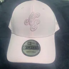 9FORTY Rhinestone ラインストーン クラシックロゴ ピンク