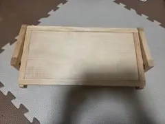 木製 中型 猫用 食器台