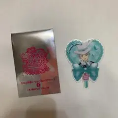 映画　キミとアイドルプリキュア♪ 特典 うちわ型クリアカード　カイト