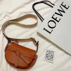 【LOEWE 】ブラウン ショルダーバッグ
