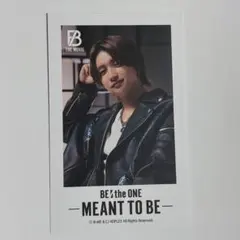 BE:FIRST be:the one 映画特典　ジュノン