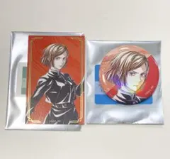 呪術廻戦 5周年 Ani-Art オーロラ缶バッジ & 箔押しカード 釘崎野薔薇