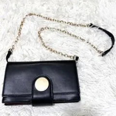 CHARLES & KEITH チャールズアンドキース長財布　黒