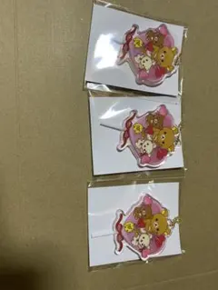 リラックマストア限定　あつめてぬいぐるみ　ハートテーマ　特典*3