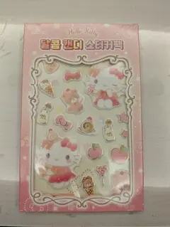 ハローキティ スイーツシール ぷくぷく　3D