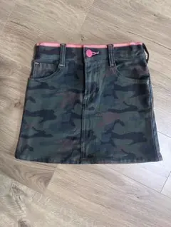 EDWIN エドウィン 迷彩柄ミニスカート　130