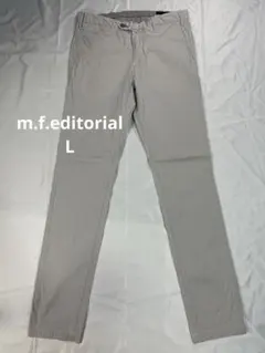 m.f.editorial サイズL ストライプパンツのサムネイル