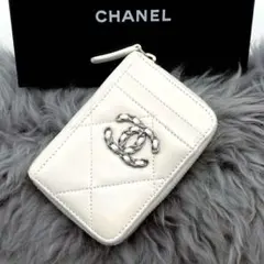 【極美品✨付属有】シャネル ディズヌフ 19 ジップ フラグメントケース 財布