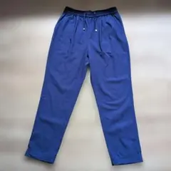 coenコーエン/やみつきジョガーパンツ/ブルーネイビーМ