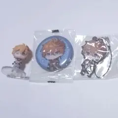 原神　タルタリヤ　缶バッジ　ラバーストラップ　フィギュア　セット
