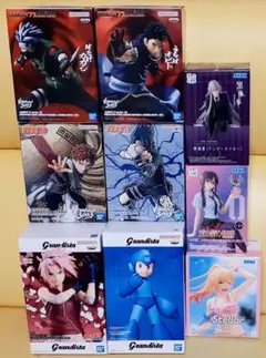 9体セット　NARUTO　黒執事　他 　プライズ　フィギュア　まとめ売り