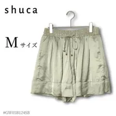 【shucaシュカ】サテンフレアキュロットスカート Mサイズ 2515のサムネイル