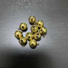 ゴールド 鈴 10個セット ハンドメイド 手芸