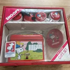 激レア　希少　ビンテージ　SNOOPY プレイキッチンギフトセット　インテリアのサムネイル