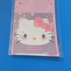 ハローキティ★50周年★シール★パープル★レア！