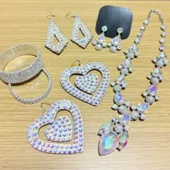 美品 新品 ベリーダンス ピアス ネックレス アクセサリー 衣装 コスチューム