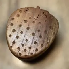 いちご　からくり箱　昭和レトロ　雑貨