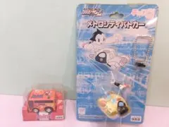 鉄腕アトム メトロシティパトカー＆アルビレックス新潟バス チョロQ 2台セットのサムネイル