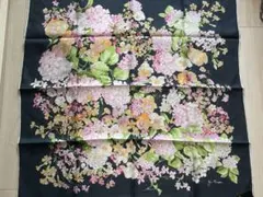 ［セール中］JIM Thompson 花柄スカーフ　シルク100%