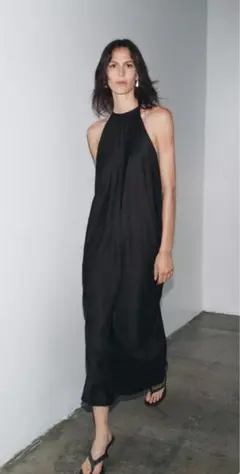 ZW COLLECTION サテンワンピース